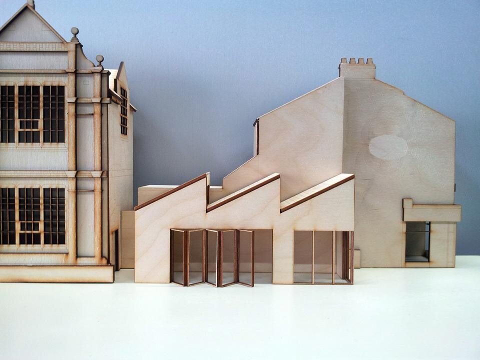 Aberrant architecture, extension project for the Oriel Myrddin Gallery