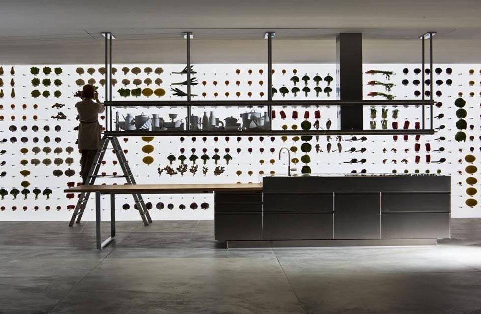 A visualisation of the new Arclinea showroom in Milan