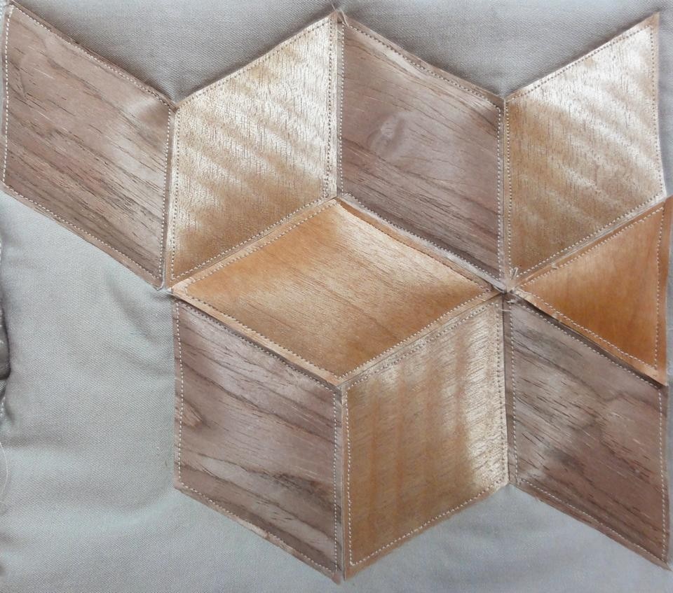 Elisa Strozyk, <em>Wooden Textile</em>, detail