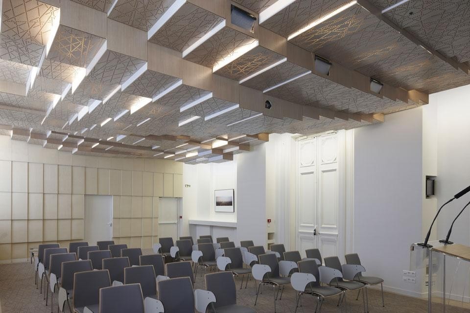 h20 architectes, Press Conference Room for the French Ministery of Agriculture
