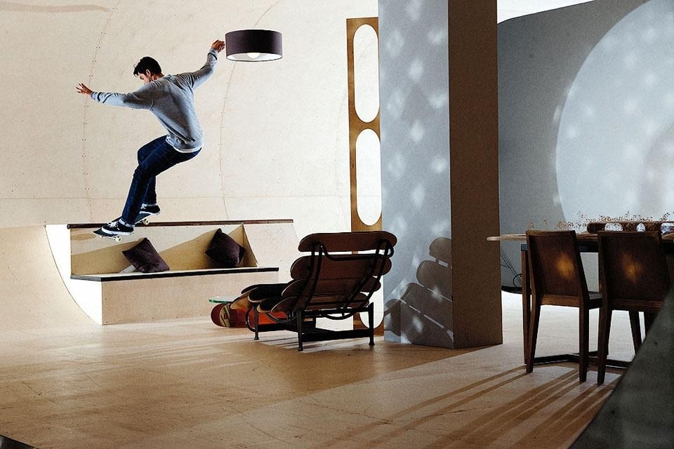 
Francois Perrin and Gil Lebon Delapointe, <em>PAS House</em> living room prototype
