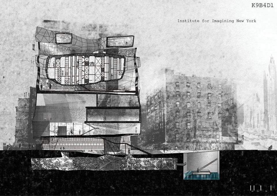 New York Cityvision competition, FARM Prize winner: "Institute for Imagining New York", Miles Fujiki, New York