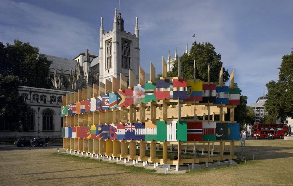 AY Architects, <em>House of Flags</em>, Parliament Square, London