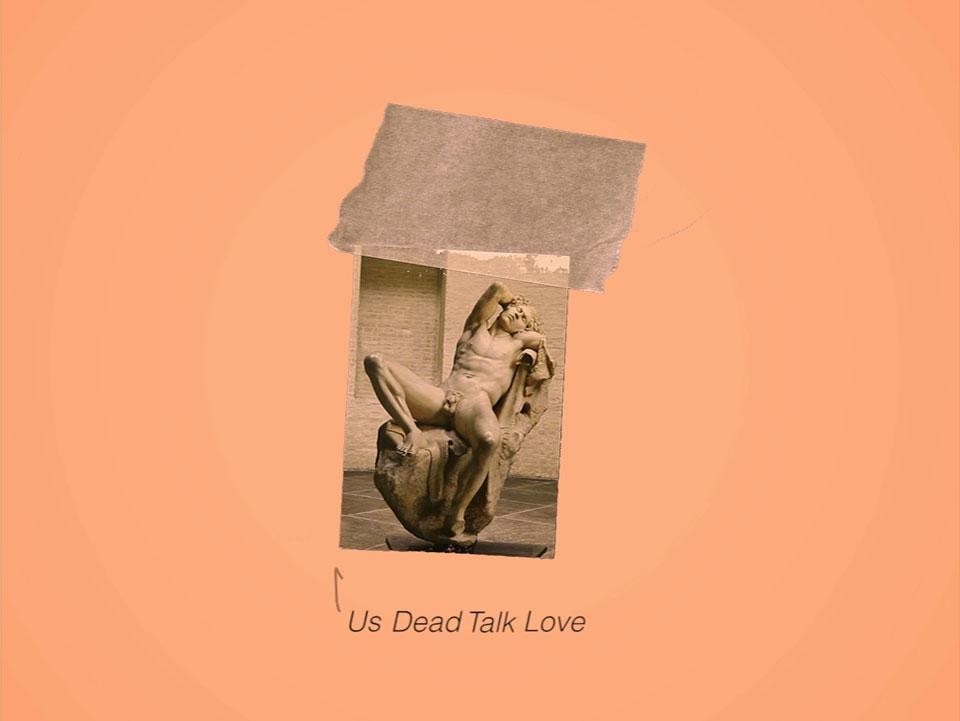 Top and above: Ed Atkins, production still from <em>Us Dead Talk Love</em>, 2012