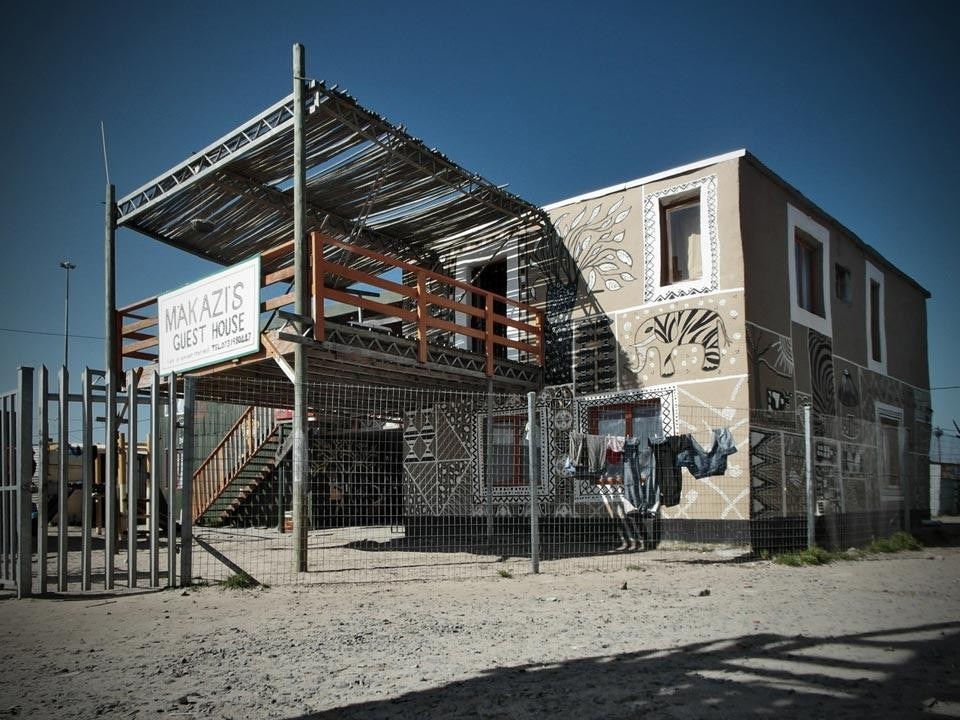 ITN architects, <em>Indlovu Centre</em>, civic building in Monwabisi Park, an informal settlement on the outskirts of Cape Town