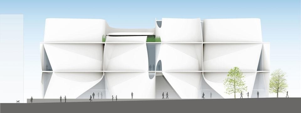 Toyo Ito & Associates, UC Berkeley Art Museum and Pacific Film Archive, project