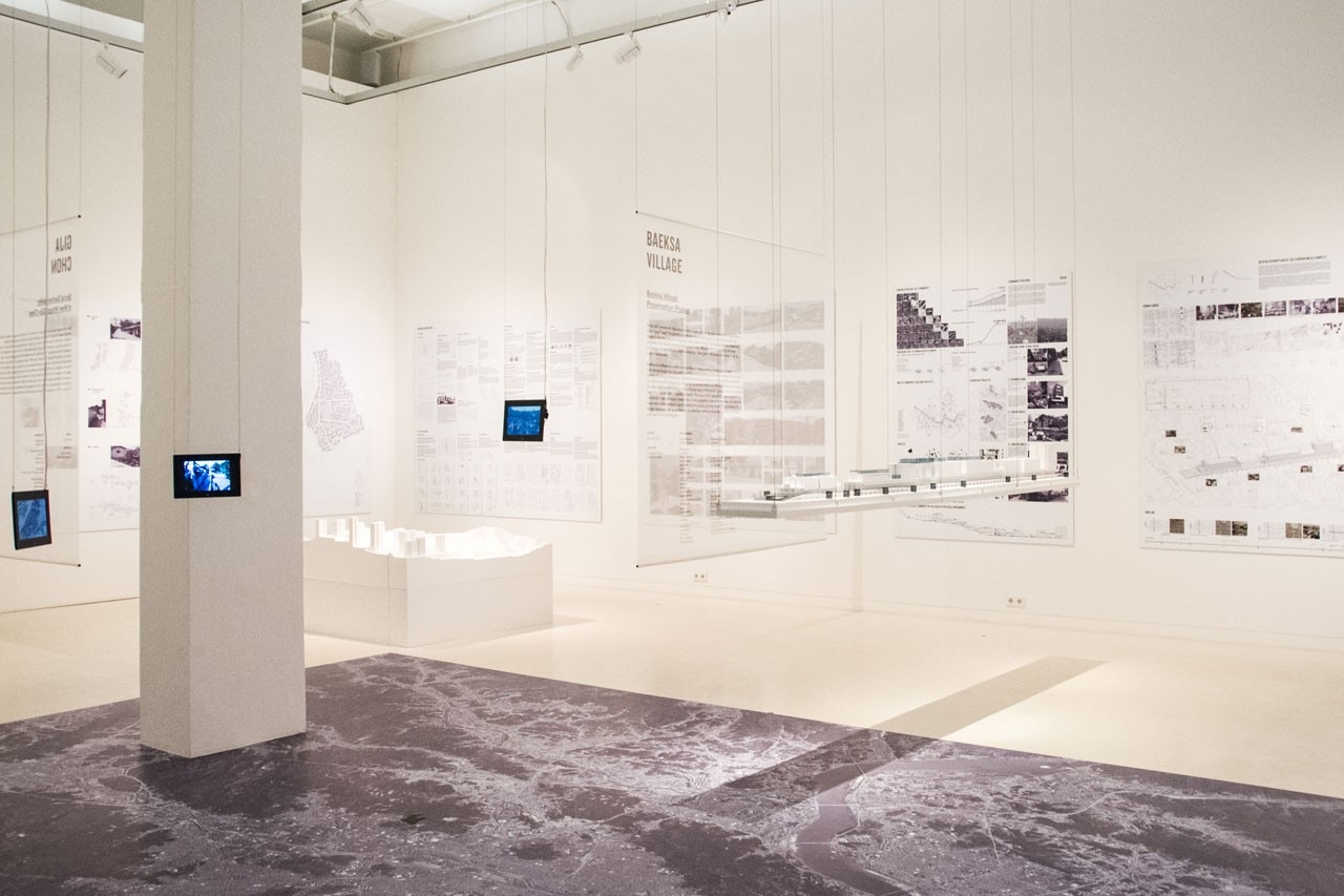“Seoul: Towards a Meta-City” at Aedes am Pfefferberg. Exhibition view