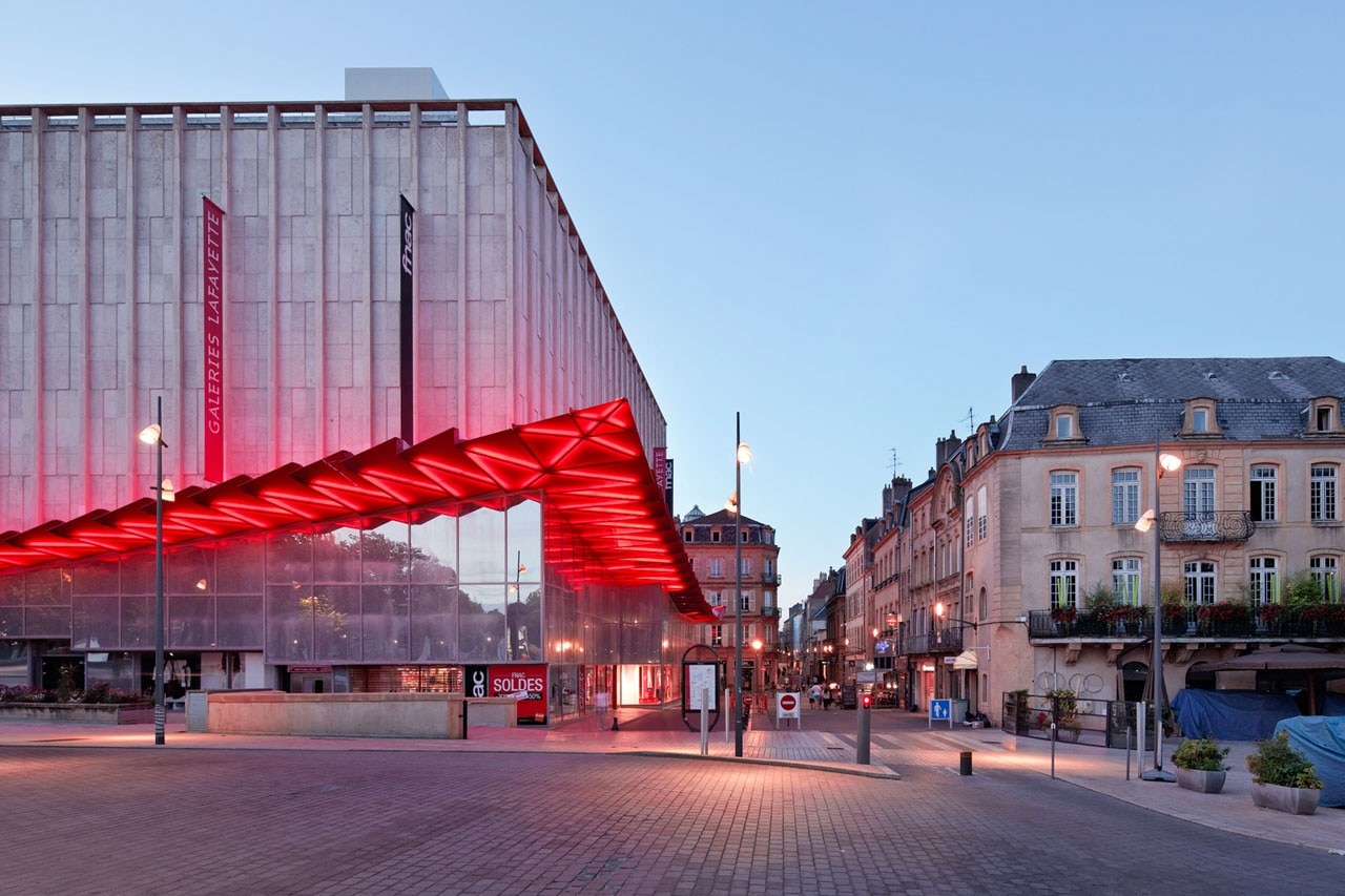 Manuelle Gautrand Architecture, Galeries Lafayette Department Store in Metz, France