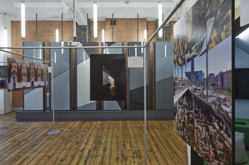 “Building Images”, view of the exhibition. Photo Guy Archard. Images courtesy of Sto Werkstatt