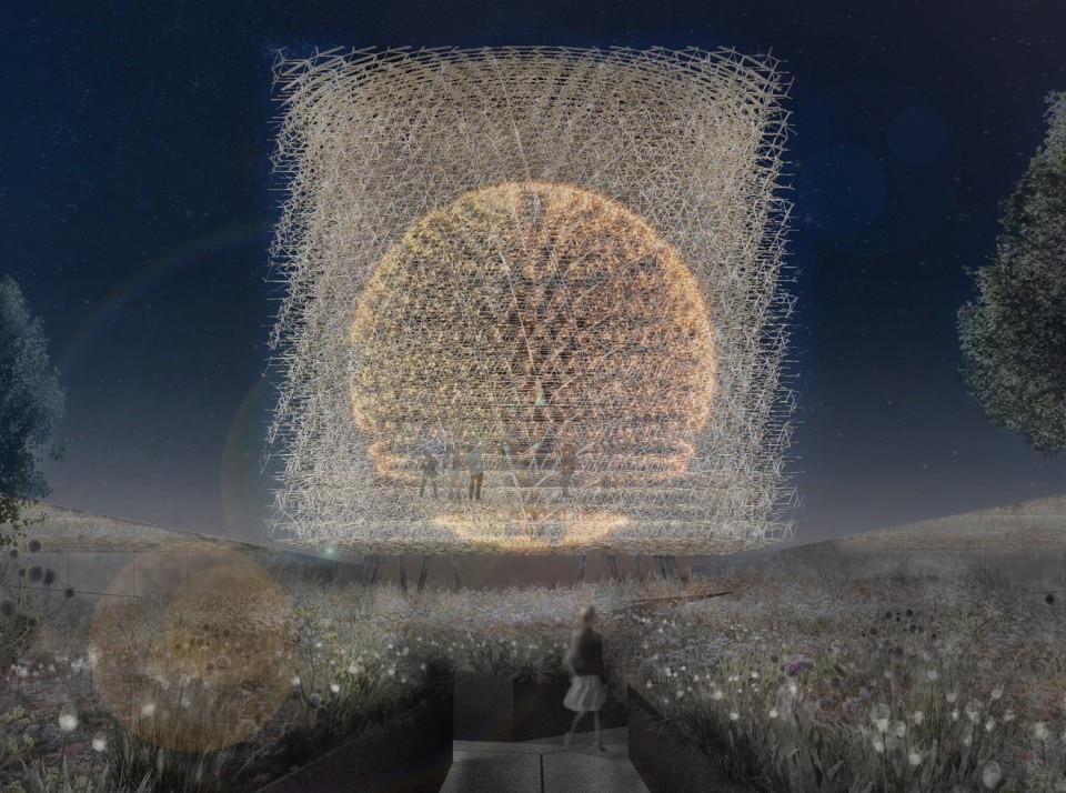 Wolfgang Buttress, UK Pavilion, Grown in Britain: Shared Globally, Expo Milano 2015