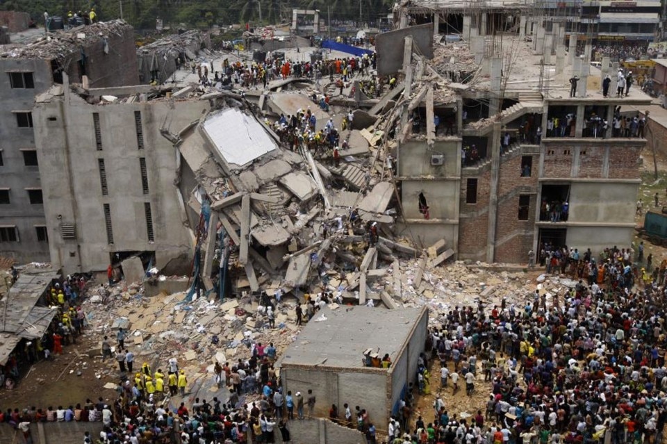 The eight-storey Rana Plaza factory building near Dhaka collapsed on April 24, 2013