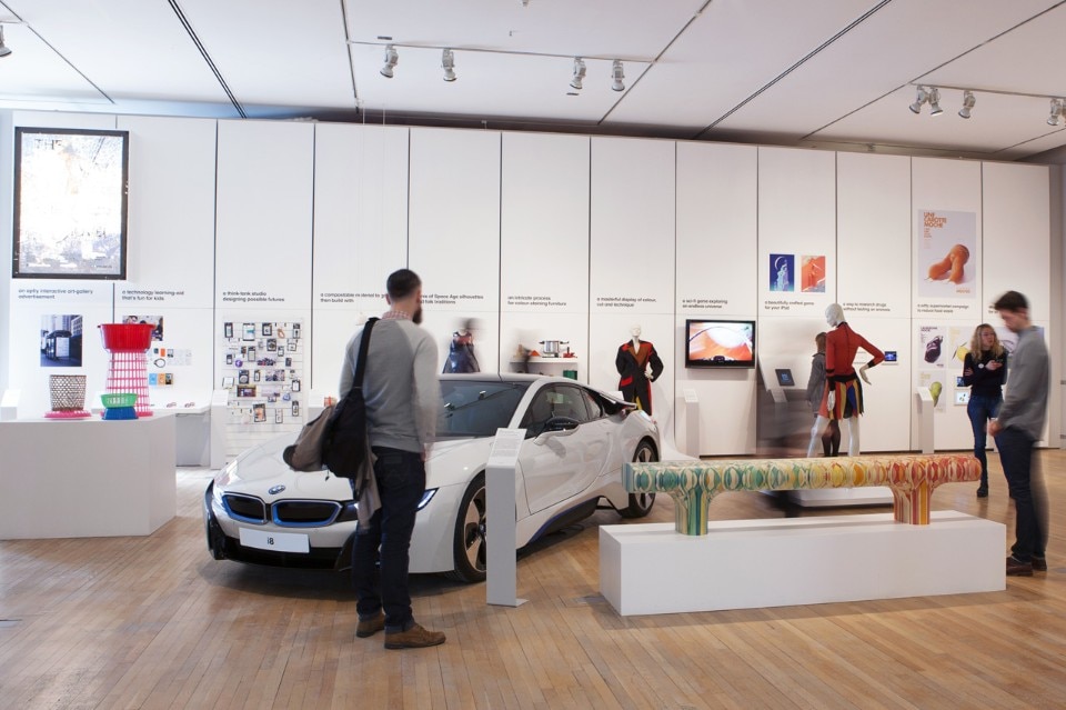 "Designs of the Year 2015", view of the exhibition at Design Museum, London