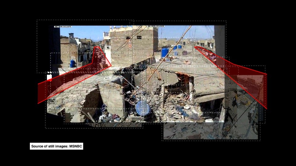 Forensic Architecture, Drone Strikes. The Miranshah Case, White Hole