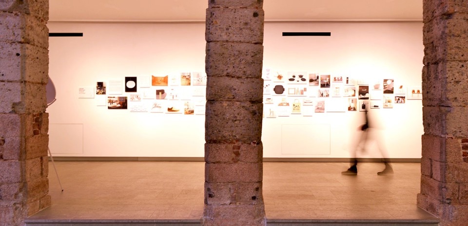 Jasper Morrison, view of the exhibition for Flos. 