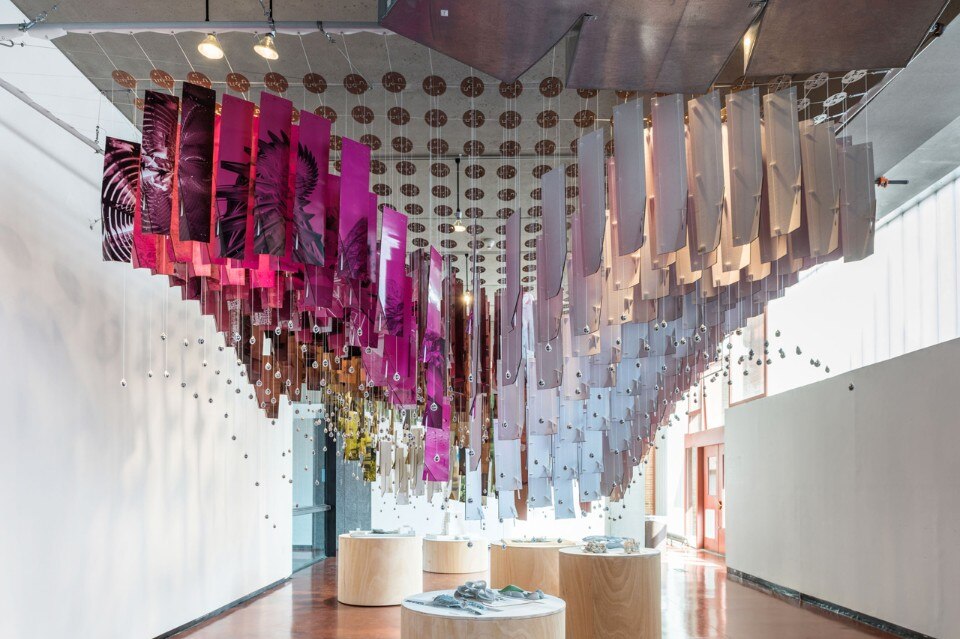 Pratt Institute’s Graduate Architecture & Urban Design exhibition. View of the installation