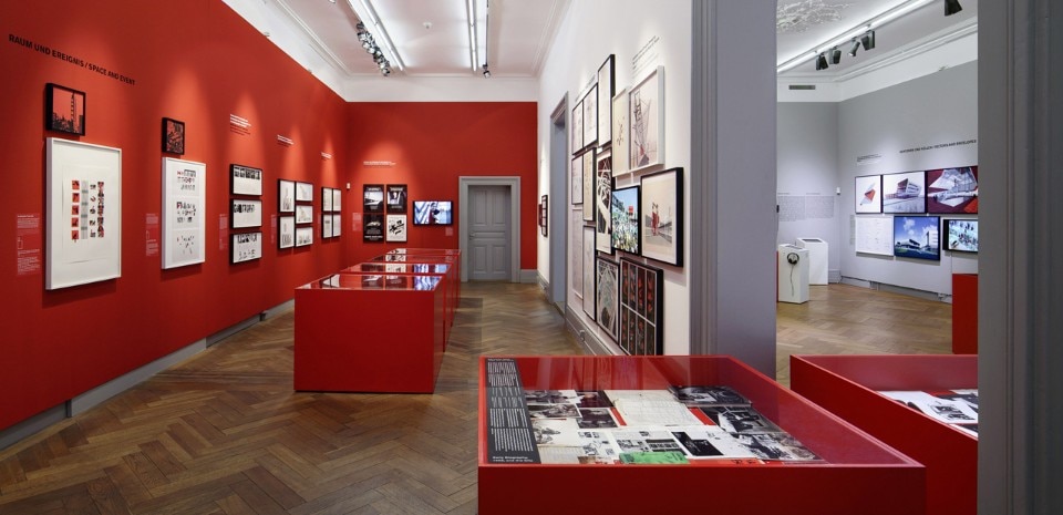 “Bernard Tschumi. Architecture: Concept and Notation”, view of the exhibition at the Swiss Architecture Museum, Basel