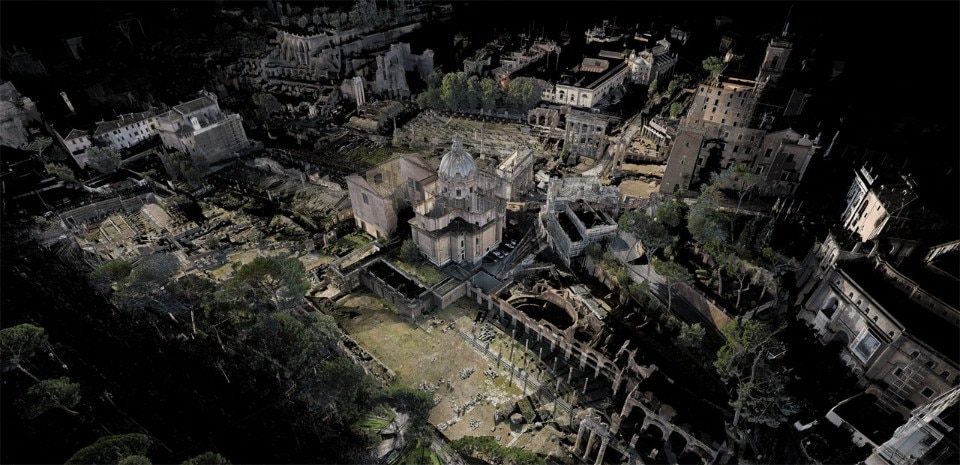 Rome's Invisible City BBC One, The Roman Forum. © ScanLAB