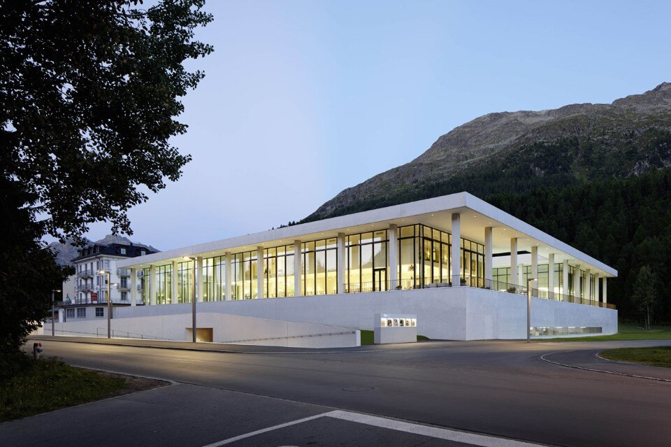 Bearth & Deplazes Architekten, Pool Ovaverva St. Moritz