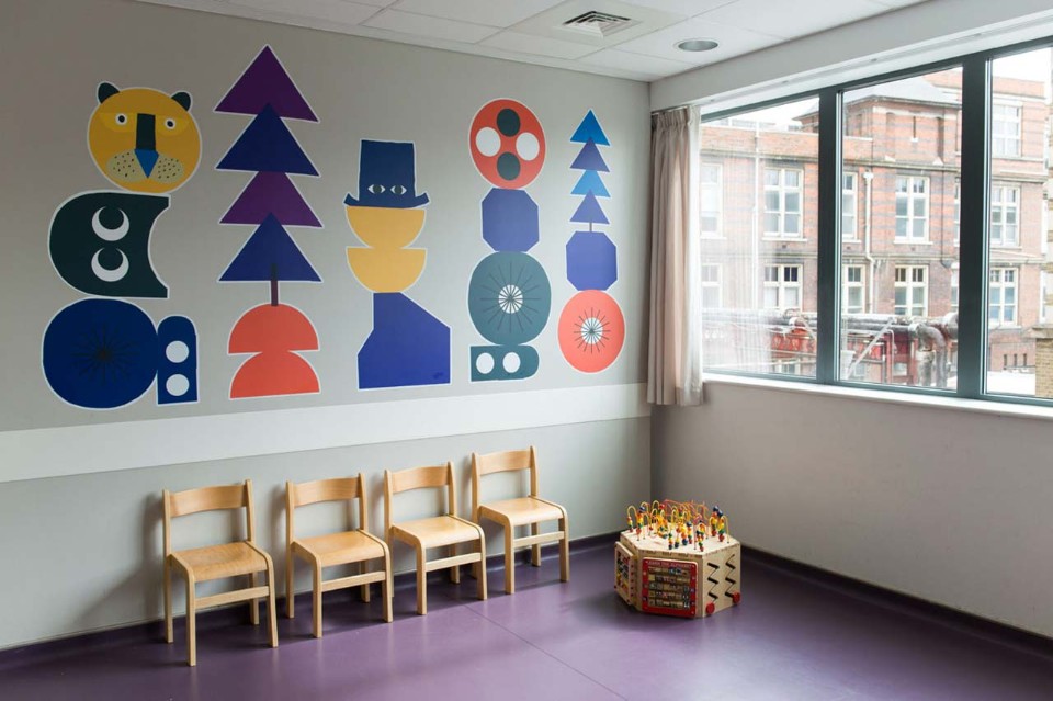 Stephen Smith, installation for the Royal London Hospital – Whitechapel Dental Ward