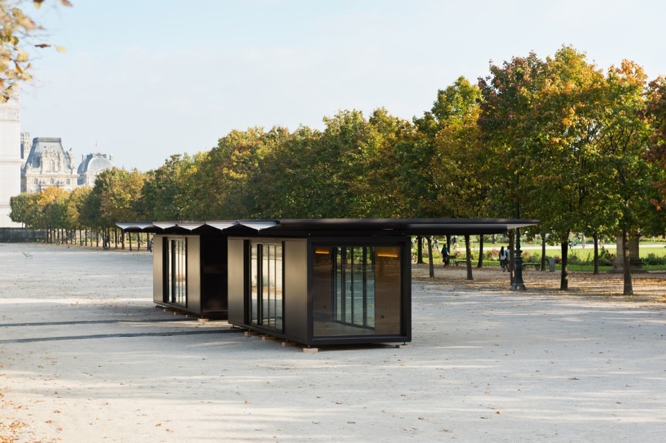 Ronan and Erwan Bouroullec, Le Kiosque, commissioned from from Emerige © Studio Bouroullec Special thanks to Musée du Louvre
