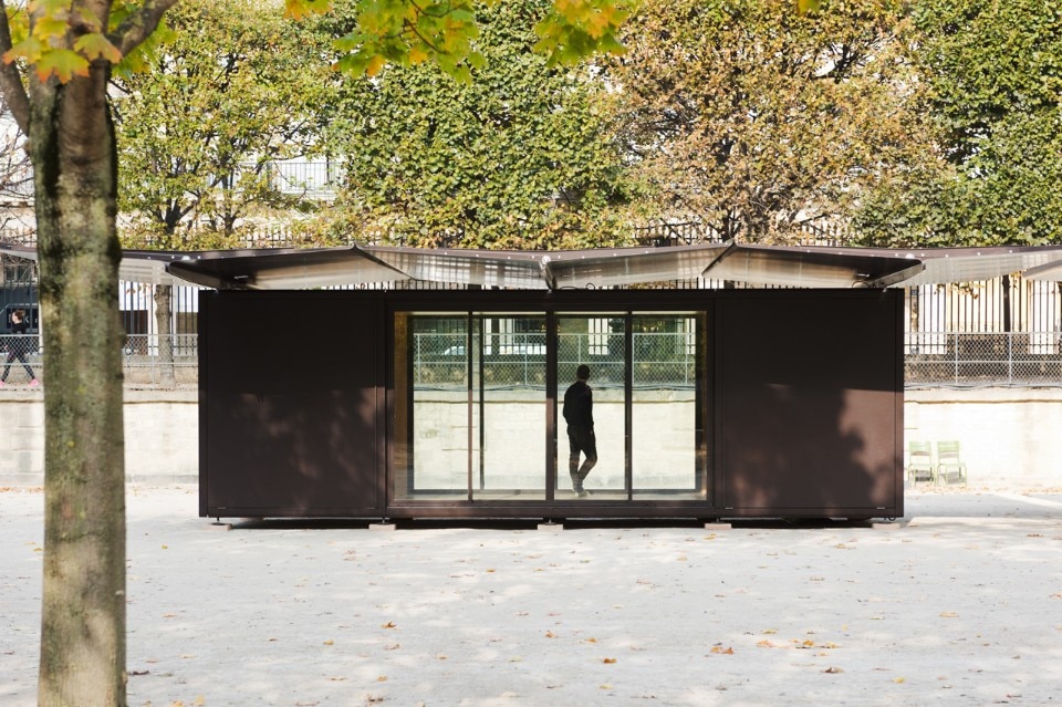 Ronan and Erwan Bouroullec, Le Kiosque, commissioned from from Emerige © Studio Bouroullec Special thanks to Musée du Louvre