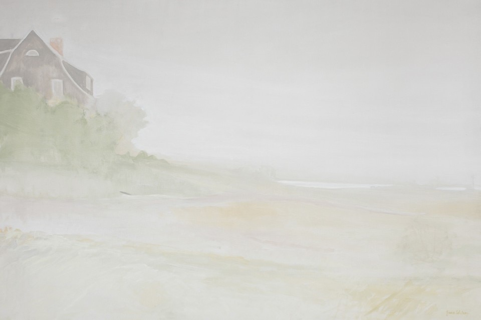 Jane Wilson, <i>Bay House</i>, 1964. Oil on canvas, 40 x 60. Private Collection, Courtesy DC Moore Gallery, New York. Photograph by Steven Bates