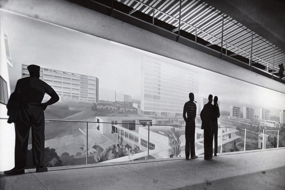 VIII Triennale Di Milano 1947. Diorama del QT8, Bianchetti, Pea, NIzzoli 