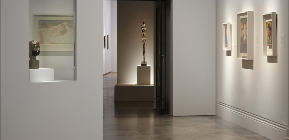 Stanton Williams, exhibition design for “Giacometti: Pure Presence”, National Portrait Gallery, London