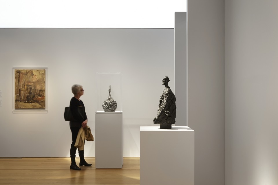 Stanton Williams, exhibition design for “Giacometti: Pure Presence”, National Portrait Gallery, London
