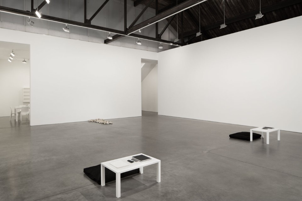 Yoko Ono, "The Riverbed", installation view at Andrea Rosen Gallery, New York