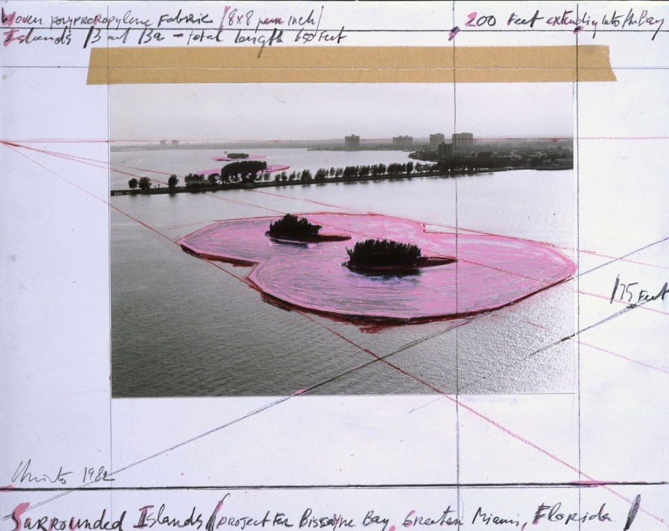 Christo and Jeanne-Claude, Surrounded Islands, Key Biscayne, Florida, 1980-83 - domus