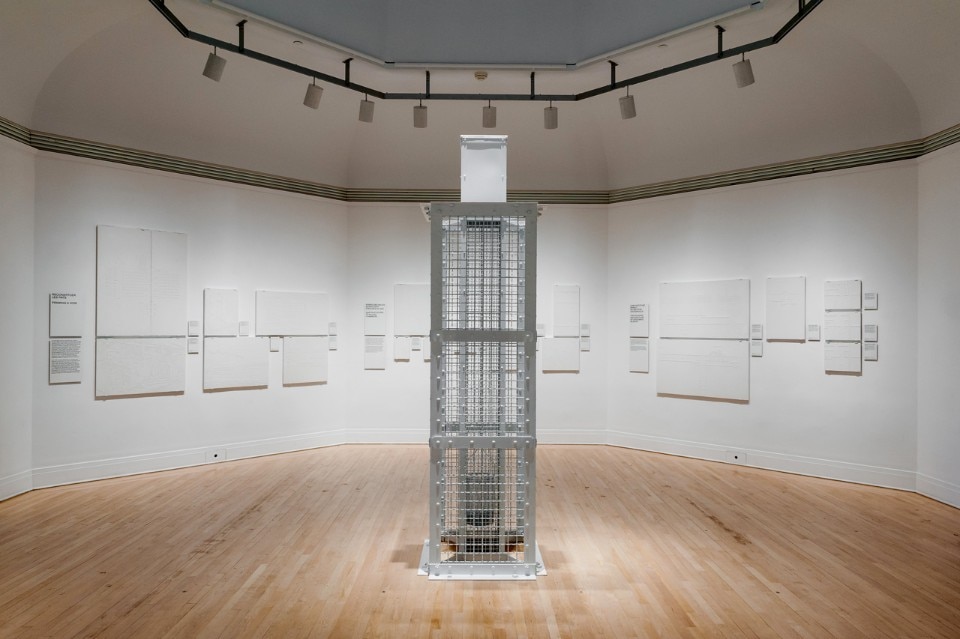 Architecture as Evidence, installation view at Canadian Centre for Architecture, 2016 