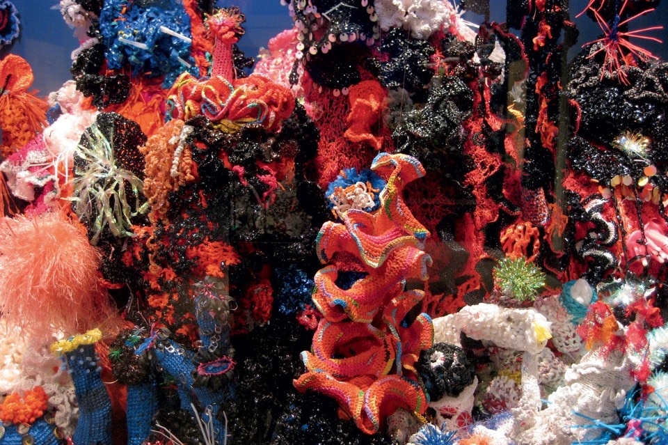Institute For Figuring, Crochet Coral Reef project, 2005–ongoing. Photo courtesy of the Institute For Figuring