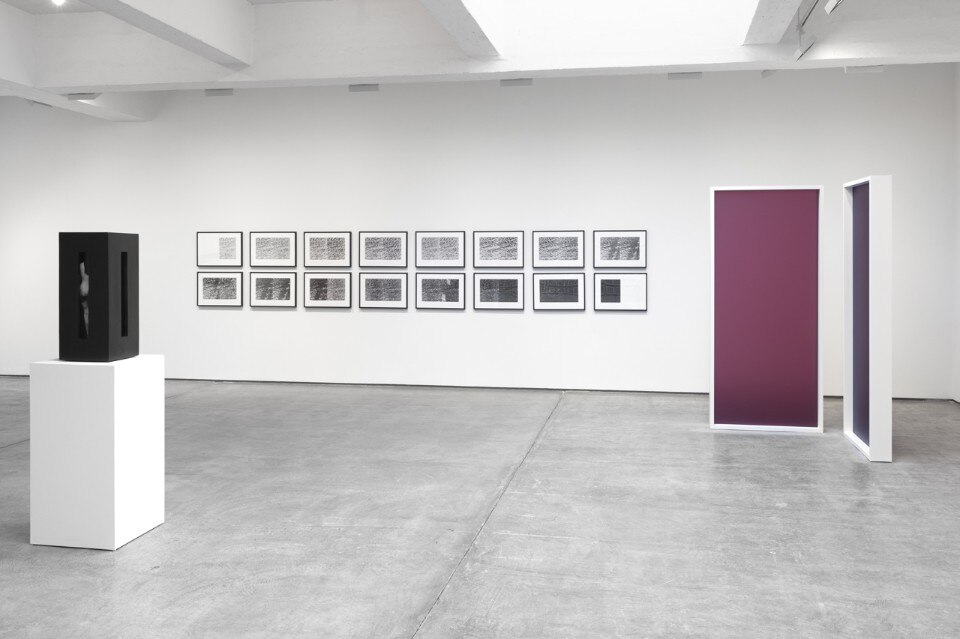 Sol LeWitt/Liz Deschenes, installation view at Paula Cooper gallery, 2016