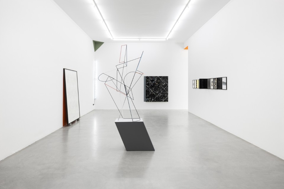 Matthias Bitzer: Immaculate Cloud, installation view at Francesca Minini, 2016