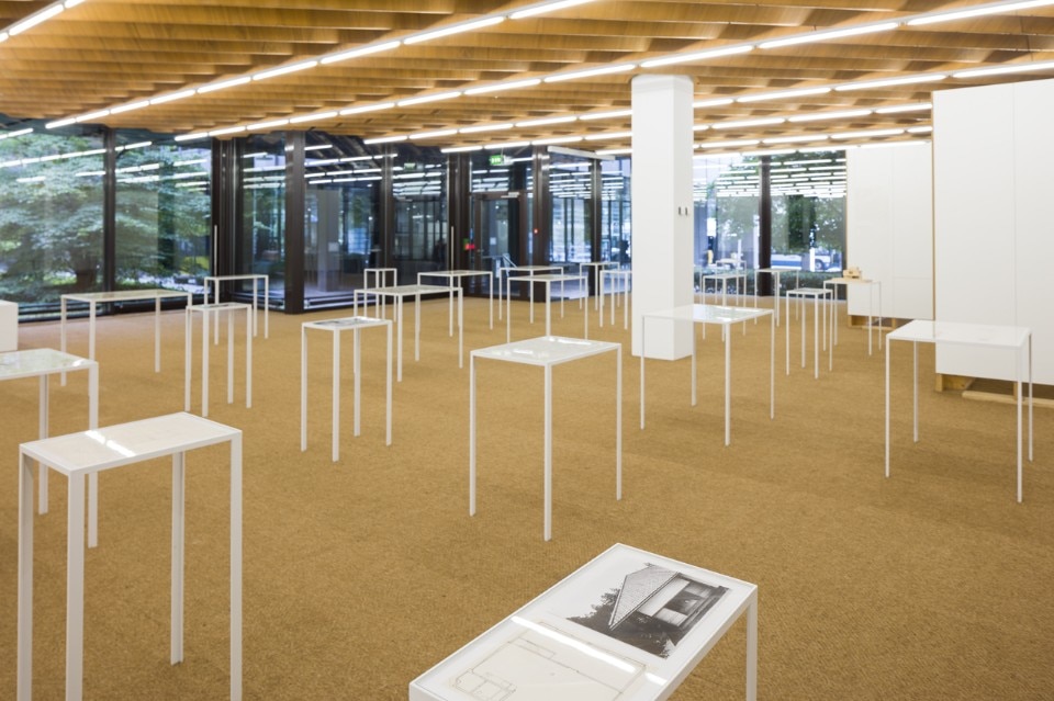 Exhibition "Kazuo Shinohara. On the thresholds of space-making" at the ETH Zurich, 2016