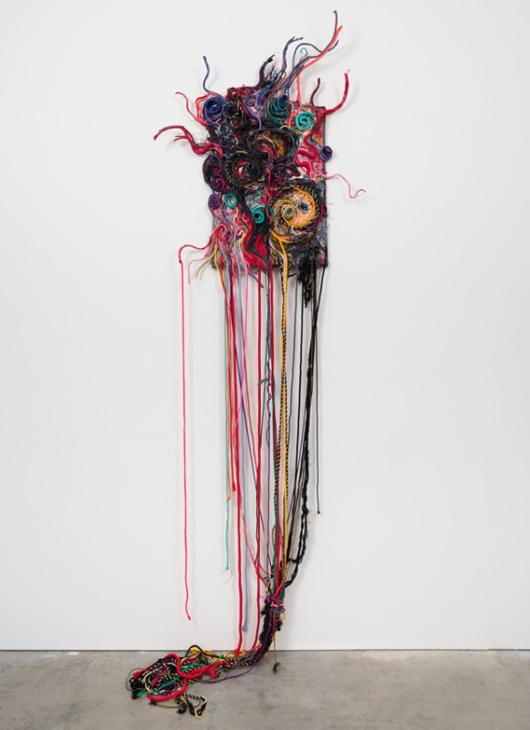 Tetsumi Kudo, To Kill Is to Let Live (A), 1987. Kite, wood, thread, adhesive, 348 x 48.5 x 12.75 cm. In cooperation with Hiroko Kudo and the estate of the artist. © 2016 Artists Rights Society (ARS), New York / ADAGP, Paris. Estate of Tetsumi Kudo, Hiroko Kudo.