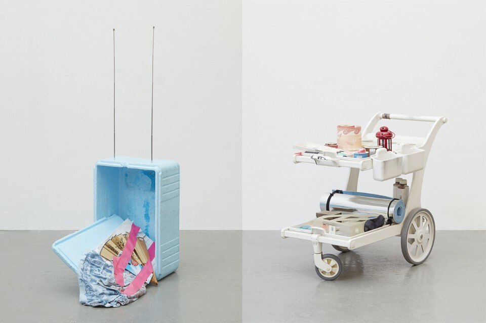 Isa Genzken, “Isa Genzken. I Love Michael Asher”, installation view, Hauser Wirth & Schimmel, 2016