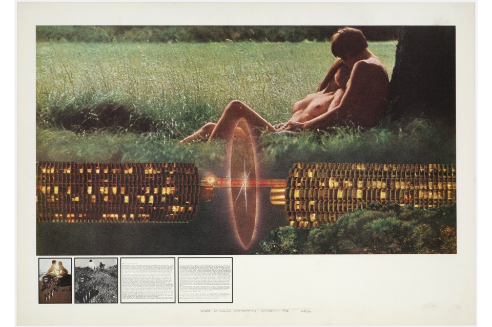 Atti Fondamentali. Amore: la Macchina innamoratrice, 1971 – 1973  Archivio Superstudio  © Superstudio 