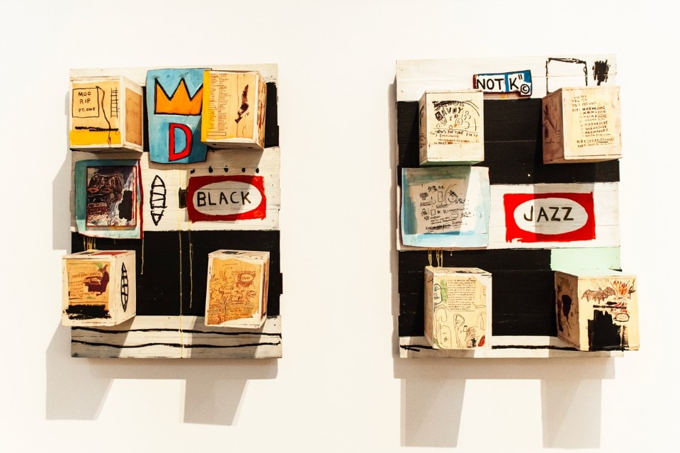 Jean-Michel Basquiat, installation view at MUDEC, Milan, 2016