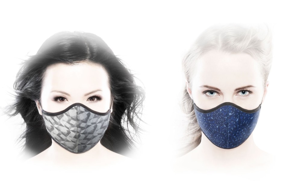 Marcel Wanders, Anti-pollution mask, produced by O2TODAY, 2016