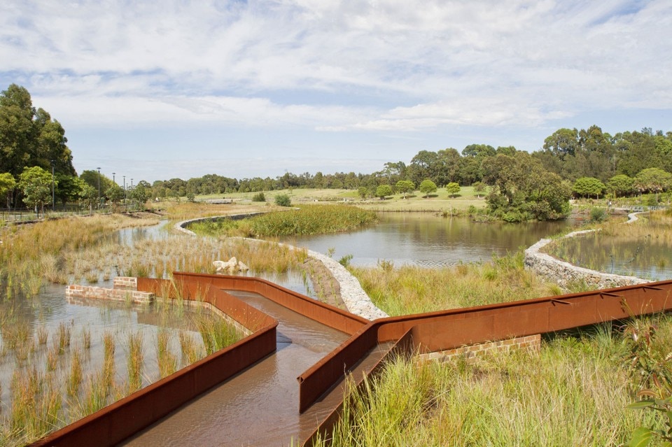 Turf Design Studio & Environmental Partnership, Sydney Park Water Re-Use Project, 2016