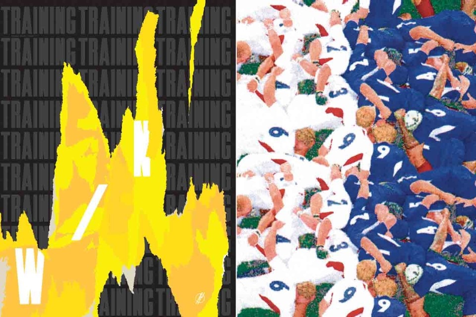 The Graphic Design Festival, posters design by Studio Jimbo (left) and Twice Studio, Paris, 2017