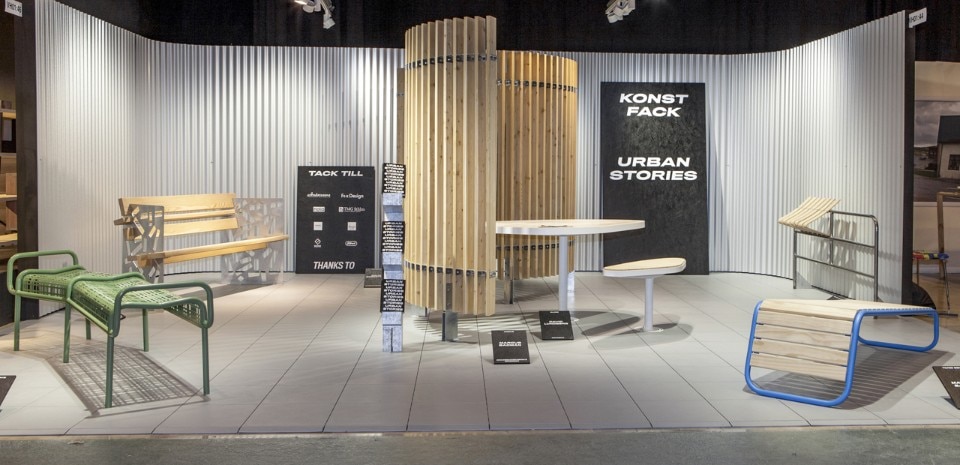 Konstfact University, “Urban Stories” at Greenhouse, Stockholm Furniture & Light Fair 2017