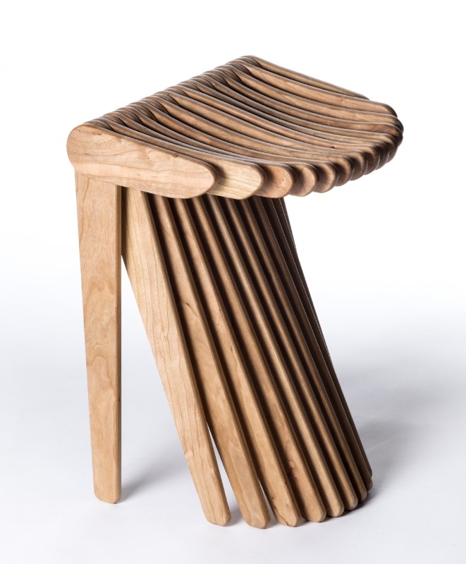 Carlo Ratti Associati, SWISH stool for Cassina, 2017