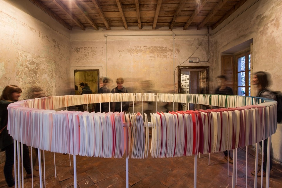 U67, Index Room, installation view at Cascina Cuccagna, Milan, 2017