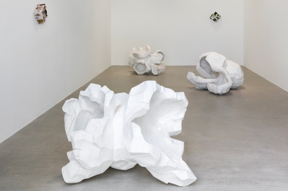 Img.8 "Pae White. Demimondaine", exhibition view, kaufmann repetto, Milan, 2017