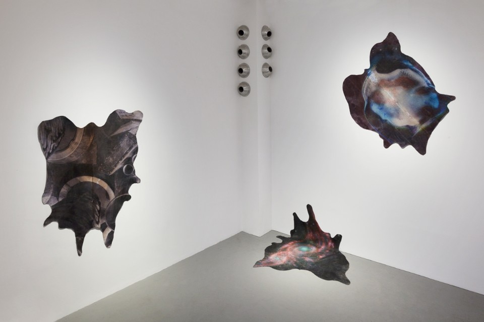Fig.8 "Artificial tears. Singularity & Humanness – A Speculation", veduta dell'installazione, MAK Exhibition Hall, Vienna, 2017