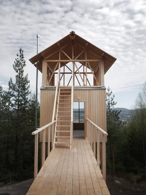 Fig.10 Hanna Michelson, Loft house, montagna di Åsberget, 2017
