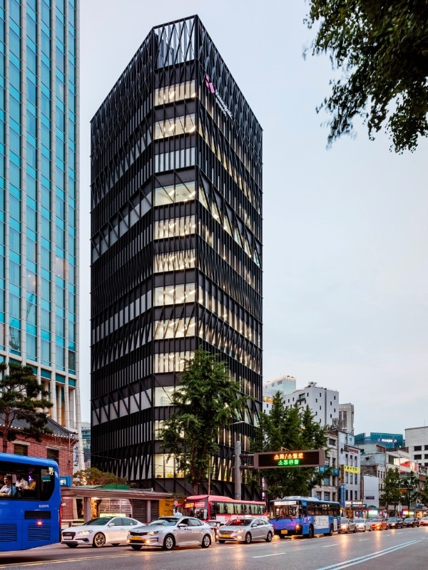 Img.6 Mecanoo , Namdeamun office building, Seoul, South Korea, 2017